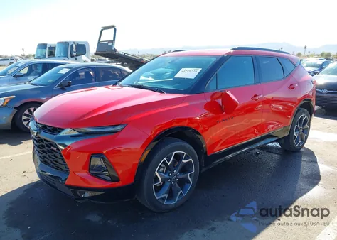 2019 Chevrolet Blazer Rs из США, поврежденный, VIN 3GNKBJRS6KS689820